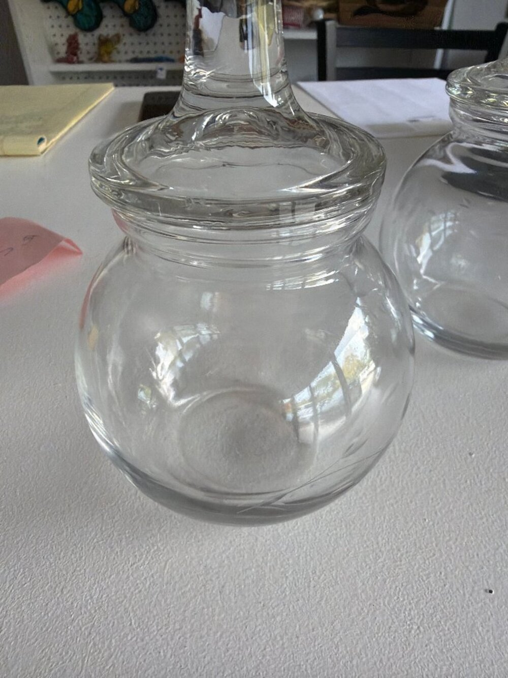 MK- glass jars